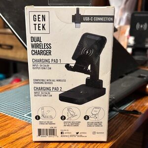 Gen Tek Dual Wireless Charger